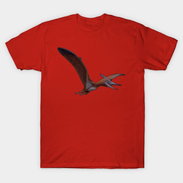 Pteranodon longiceps T-Shirt by CoffeeBlack